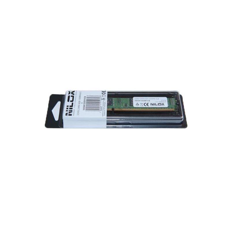 Nilox 4GB PC3-10600 módulo de memoria DDR3 1333 MHz
