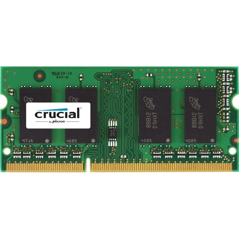 Crucial PC3-12800 4GB módulo de memoria DDR3 1600 MHz