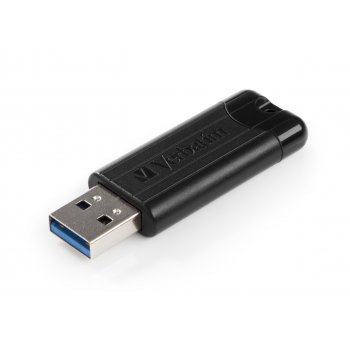 Verbatim PinStripe unidad flash USB 32 GB USB tipo A 3.0 (3.1 Gen 1) Negro