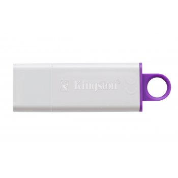 Kingston Technology DataTraveler G4 unidad flash USB 64 GB USB tipo A 3.0 (3.1 Gen 1) Violeta, Blanco