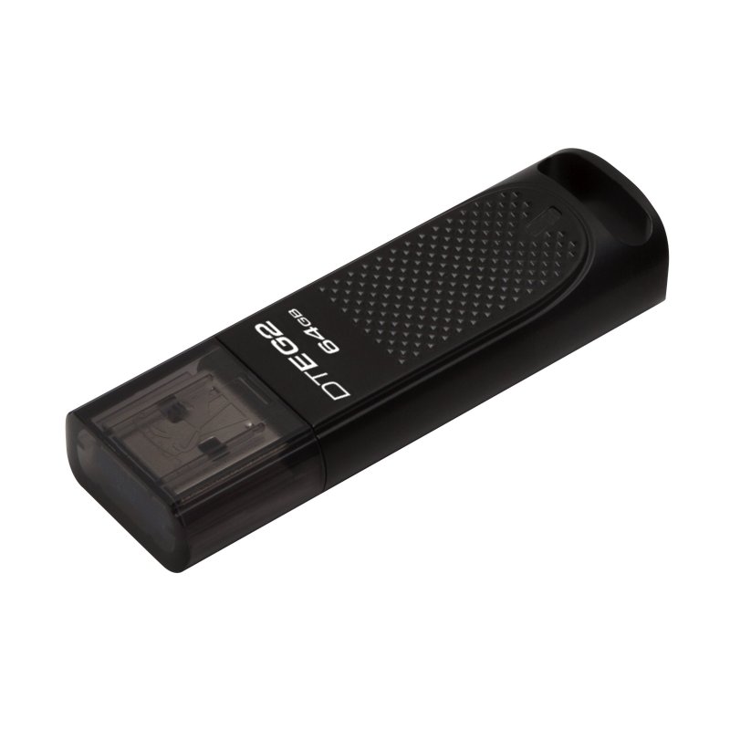 Kingston Technology DataTraveler Elite G2, 64GB unidad flash USB USB tipo A 3.0 (3.1 Gen 1) Negro