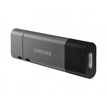 Samsung Duo Plus unidad flash USB 32 GB USB Tipo C 3.0 (3.1 Gen 1) Negro, Gris