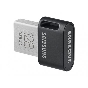 Samsung MUF-128AB unidad flash USB 128 GB USB tipo A 3.1 (3.1 Gen 1) Negro, Acero inoxidable