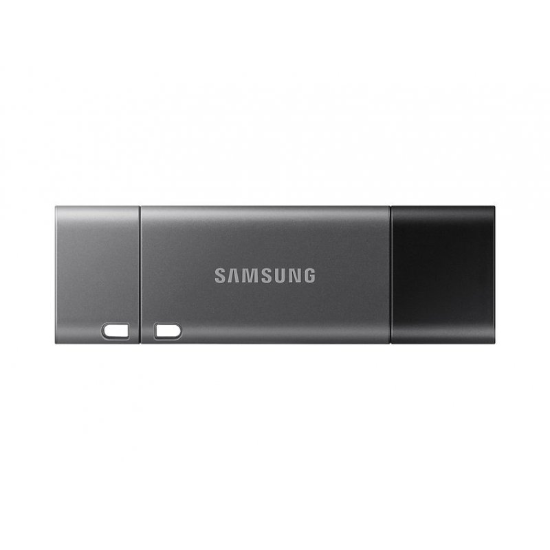 Samsung Duo Plus unidad flash USB 128 GB USB Tipo C 3.0 (3.1 Gen 1) Negro, Gris