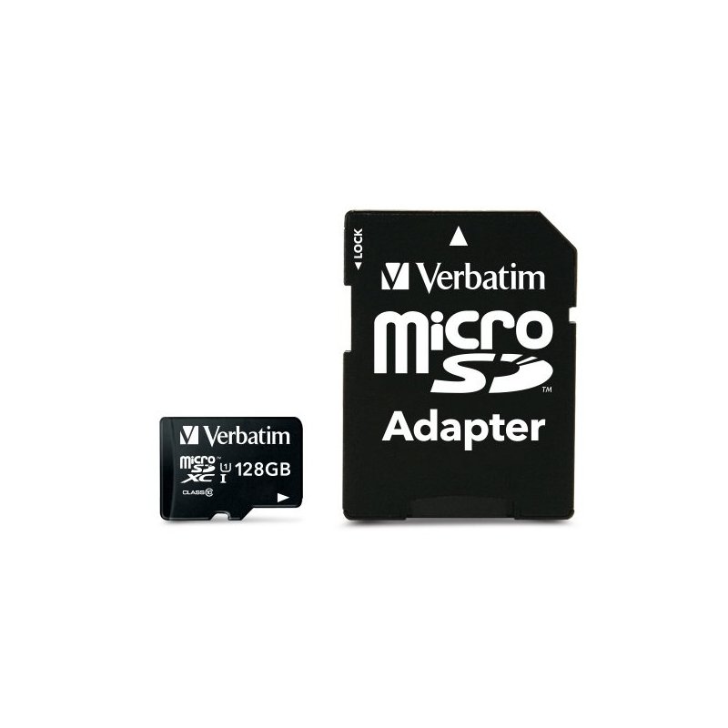 Verbatim Premium memoria flash 128 GB MicroSDXC Clase 10 UHS-I
