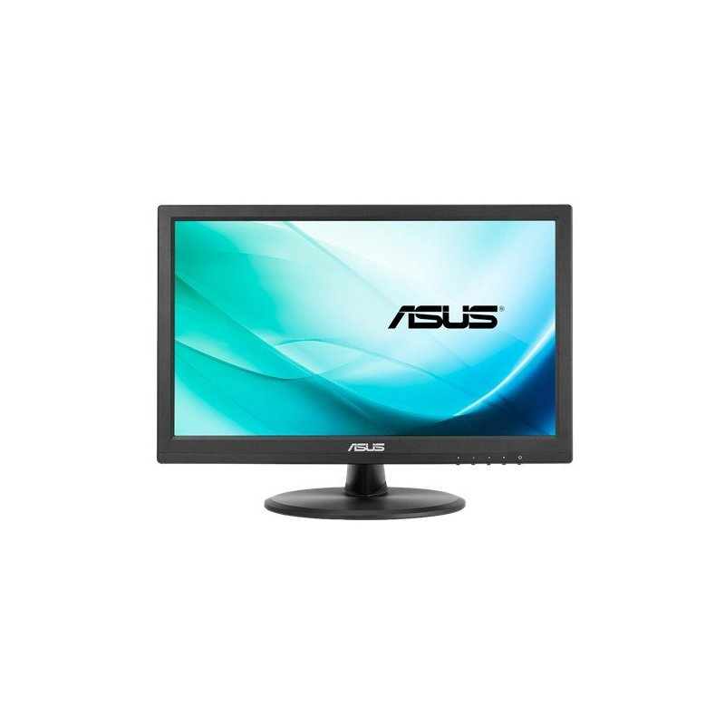 ASUS VT168N point touch monitor monitor pantalla táctil 39,6 cm (15.6") 1366 x 768 Pixeles Negro Multi-touch