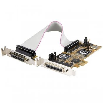 StarTech.com Tarjeta Adaptadora PCI Express PCIe Perfil Bajo de 8 Puertos Serie RS232 Serial Low Profile