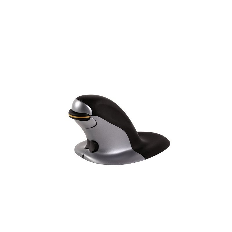 Fellowes Penguin ratón RF inalámbrico Laser 1200 DPI Ambidextro
