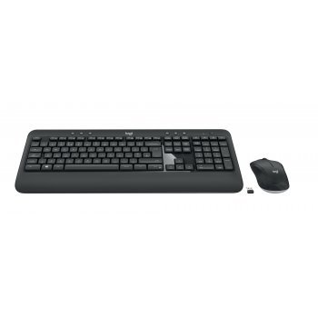 Logitech MK540 Advanced teclado RF inalámbrico QWERTY Español Negro, Blanco