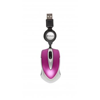 Verbatim Go Mini ratón USB Óptico 1000 DPI