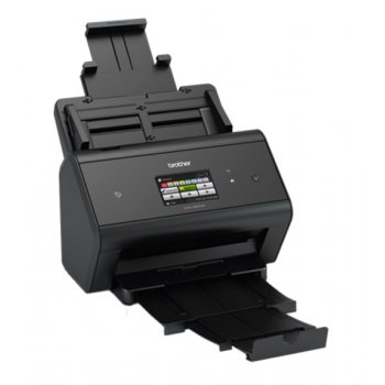 Brother ADS-3600W escaner 600 x 600 DPI Escáner con alimentador automático de documentos (ADF) Negro A4