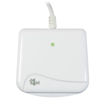 Bit4id miniLector EVO lector de tarjeta magnética USB Blanco