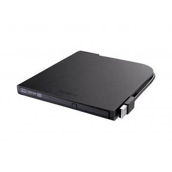 Buffalo DVSM-PT58U2VB unidad de disco óptico Negro DVD Super Multi DL