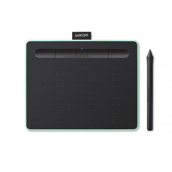 Wacom Intuos M Bluetooth tableta digitalizadora 2540 líneas por pulgada 216 x 135 mm USB Bluetooth Negro, Verde