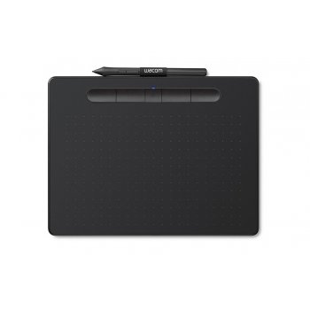 Wacom Intuos M Bluetooth tableta digitalizadora 2540 líneas por pulgada 216 x 135 mm USB Bluetooth Negro