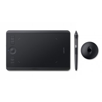Wacom Intuos Pro (S) tableta digitalizadora 5080 líneas por pulgada 160 x 100 mm USB Bluetooth Negro