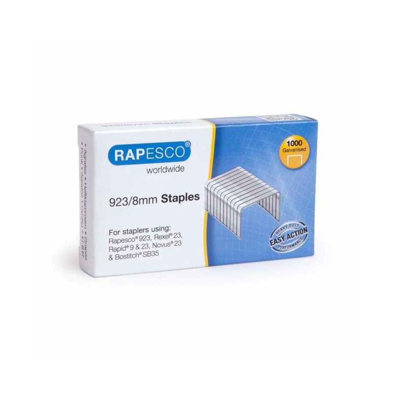 Rapesco 1236 Paquete de grapas 1000 grapas