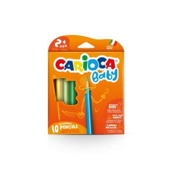 Carioca Baby Pencil laápiz de color 10 pieza(s) Multi