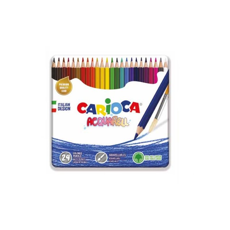 Carioca 42860 laápiz de color 24 pieza(s) Multicolor