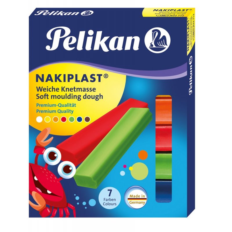 Pelikan 622712 compuesto para cerámica y modelaje Arcilla de modelar Multicolor 125 g 1 pieza(s)