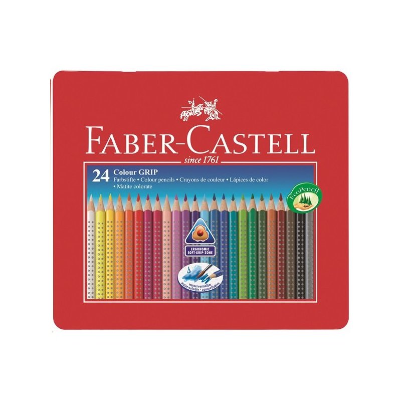 Faber-Castell Colour GRIP laápiz de color 24 pieza(s) Multi