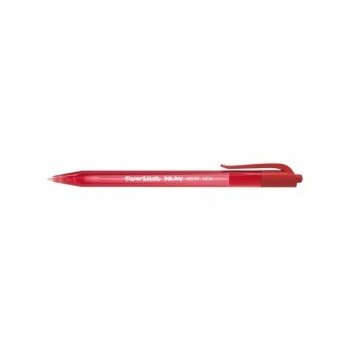 Papermate InkJoy 100 RT Rojo Clip-on retractable ballpoint pen Medio 20 pieza(s)