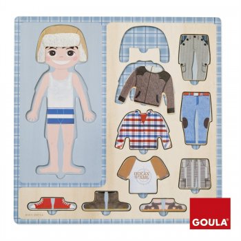 Goula To Dress A Boy Puzzle 10 pcs Rompecabezas de figuras 10 pieza(s)