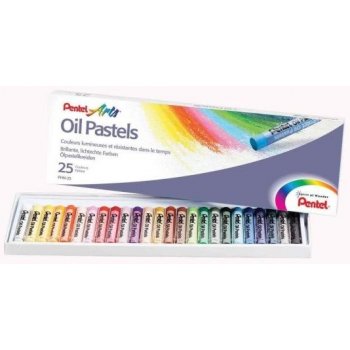 Pentel 0100525 pastel Pastel al óleo Multicolor 25 pieza(s)