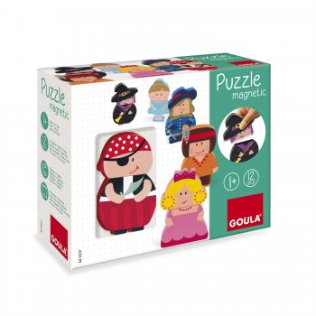 Goula Magnetic Characters Puzzle Rompecabezas de figuras 2 pieza(s)