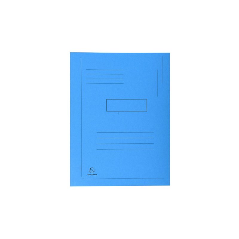 Exacompta 445006E carpeta A4 Caja de cartón Azul