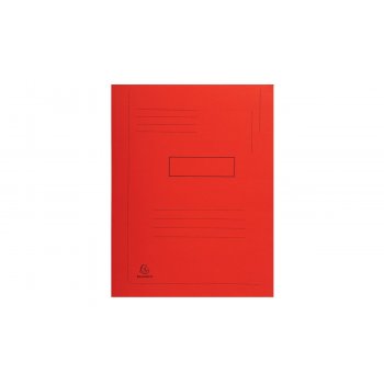 Exacompta 445003E carpeta A4 Caja de cartón Rojo