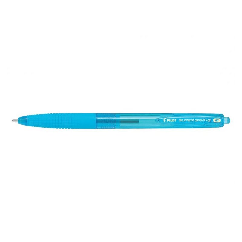 Pilot Supergrip G Azul claro Clip-on retractable ballpoint pen Medio 1 pieza(s)