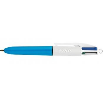 BIC 895958 bolígrafo Negro, Azul, Verde, Rojo Clip-on retractable ballpoint pen 12 pieza(s)