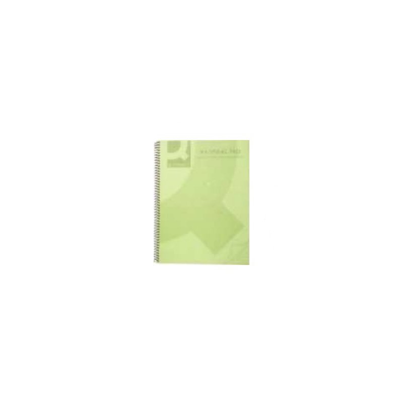 Q-CONNECT KF10036 cuaderno y block 160 hojas Verde