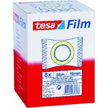 TESA 57226 cinta adhesiva 66 m Transparente 8 pieza(s)
