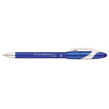 Papermate Ballpen PM Flexgrip Elite, Blue, 12 Azul Clip-on retractable ballpoint pen Fuerte 12 pieza(s)