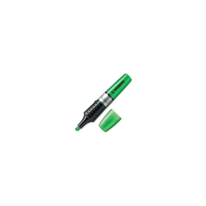 STABILO Luminator marcador 1 pieza(s) Verde Punta de cincel