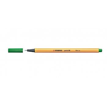 STABILO point 88 pluma estiligráfica Verde 1 pieza(s)