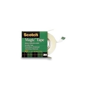 Scotch Magic Tape 810, 19mmx66m cinta adhesiva 66 m