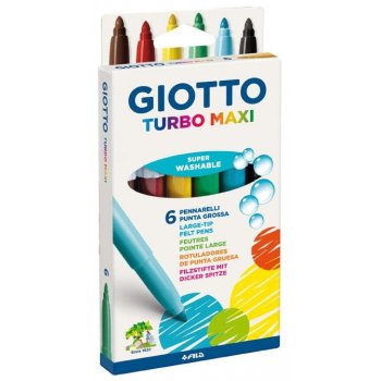 Giotto Turbo Maxi Multicolor 6 pieza(s)