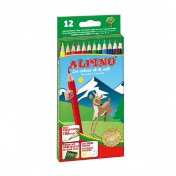 Alpino AL010654 laápiz de color 12 pieza(s) Multicolor