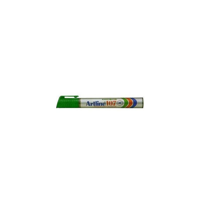Artline 107 marcador permanente Verde 1 pieza(s)