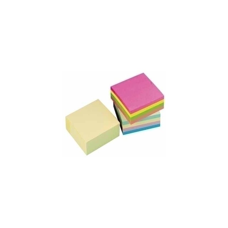 Connect Quick Notes Cube Yellow etiqueta autoadhesiva 400 pieza(s)