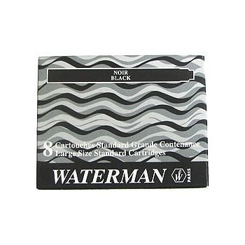 Waterman S0110850 Recambio de bolígrafo Negro 8 pieza(s)