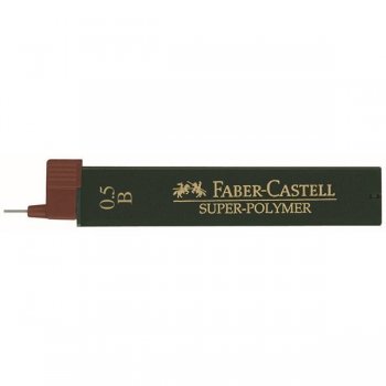 Faber-Castell 120501 mina de repuesto B Negro