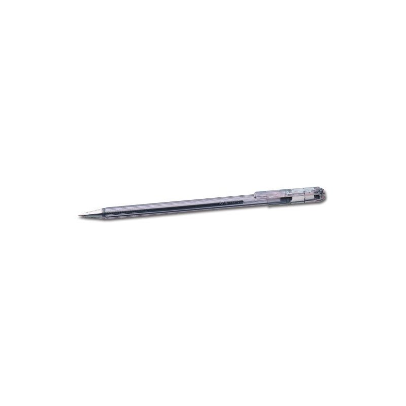 Pentel Superb Medium Negro Bolígrafo Medio 12 pieza(s)