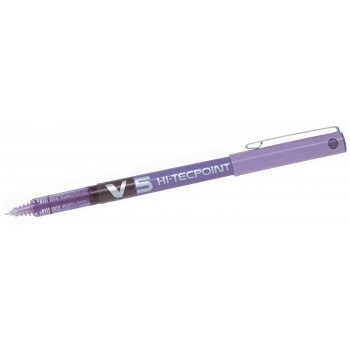 Pilot Hi-Tecpoint V5 Bolígrafo cilíndrico Púrpura 12 pieza(s)
