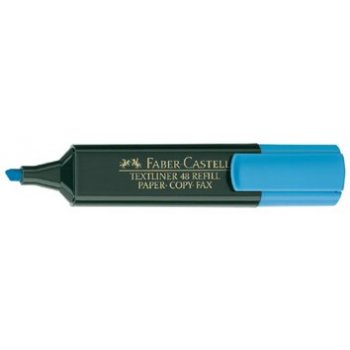 Faber-Castell 154851 marcador 1 pieza(s) Azul Punta de cincel