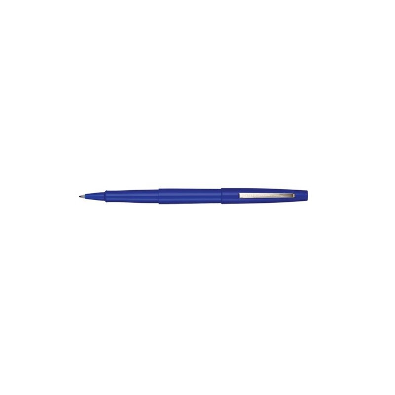 Papermate Flair pluma estiligráfica Azul Medio 12 pieza(s)
