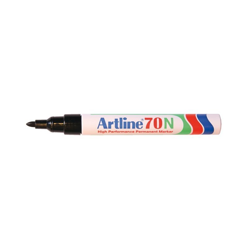 Artline 70 marcador permanente Negro 1 pieza(s)